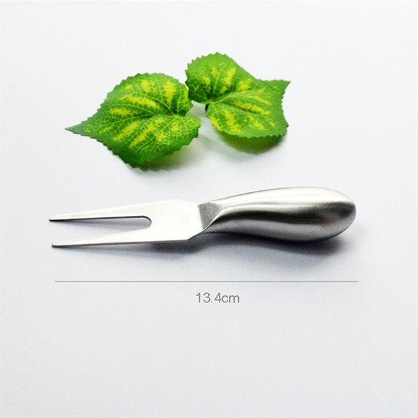 Kit 4 Facas Para Servir Queijo Aço Inox