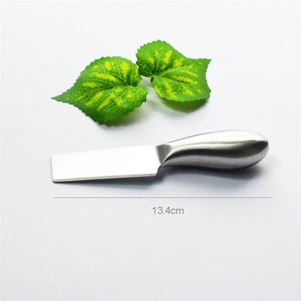 Kit 4 Facas Para Servir Queijo Aço Inox