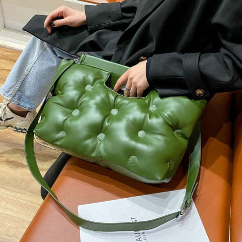 Bolsa Grande de Couro Alça de Ombro