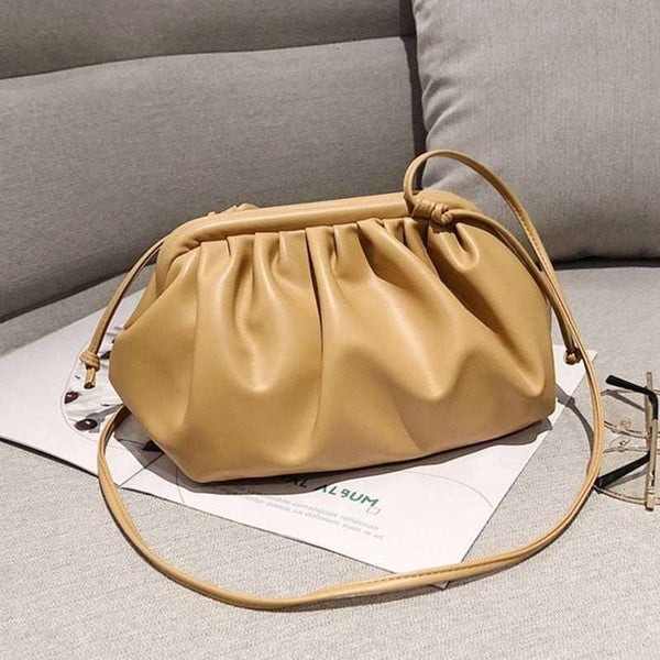 Bolsa Pequena de Verniz com Alças Longas