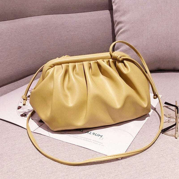 Bolsa Pequena de Verniz com Alças Longas