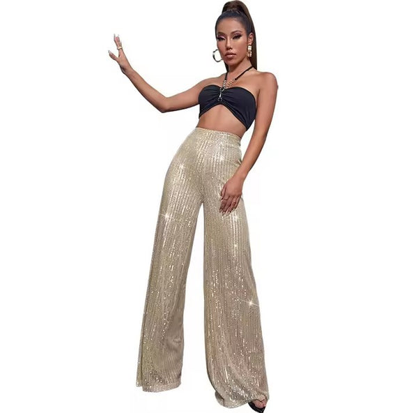 Calça de Paête Pantalona
