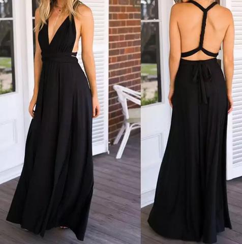 Vestido Longo Versátil Multiuso