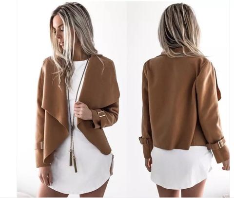 Lapel Wool Coat Jacket