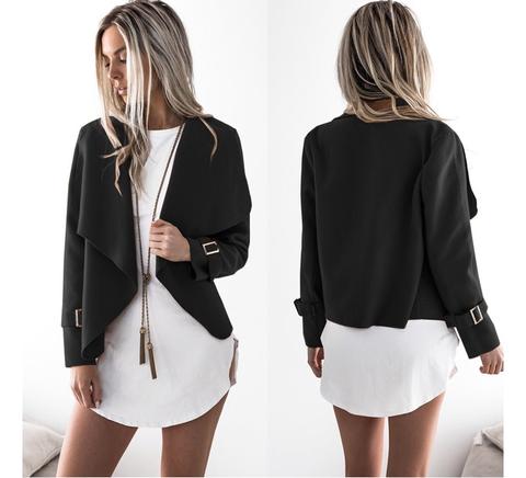 Lapel Wool Coat Jacket