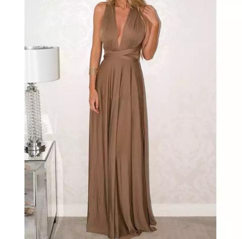 Vestido Longo Versátil Multiuso