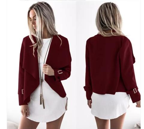 Lapel Wool Coat Jacket