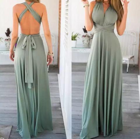 Vestido Longo Versátil Multiuso