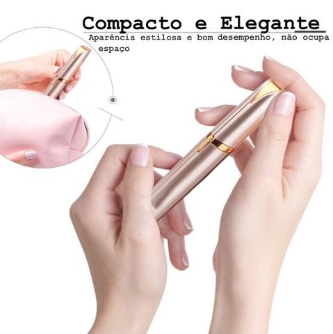 Electric Pen LED Light Painless Eyebrow Hair Removal 
