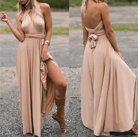 Vestido Longo Versátil Multiuso