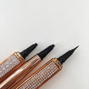 Eyeliner With Waterproof Glue For False Eyelashes 
