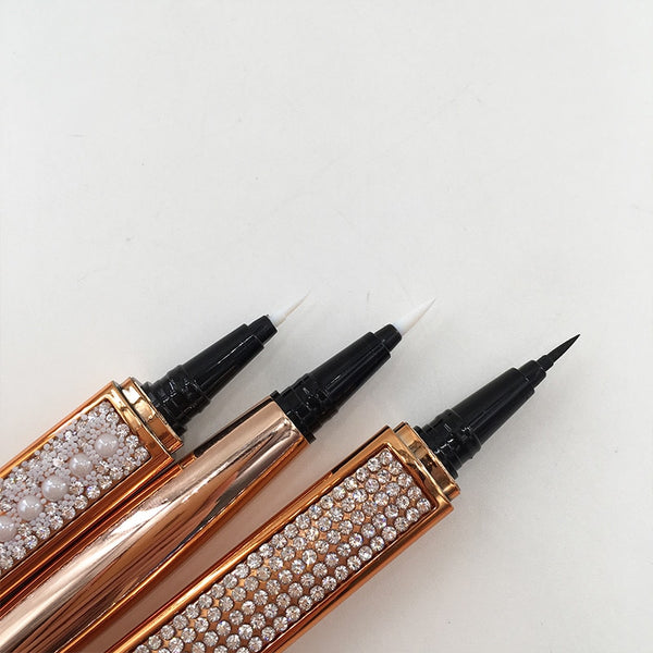 Eyeliner With Waterproof Glue For False Eyelashes 