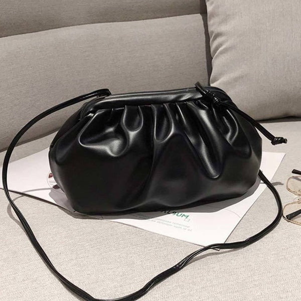 Bolsa Pequena de Verniz com Alças Longas
