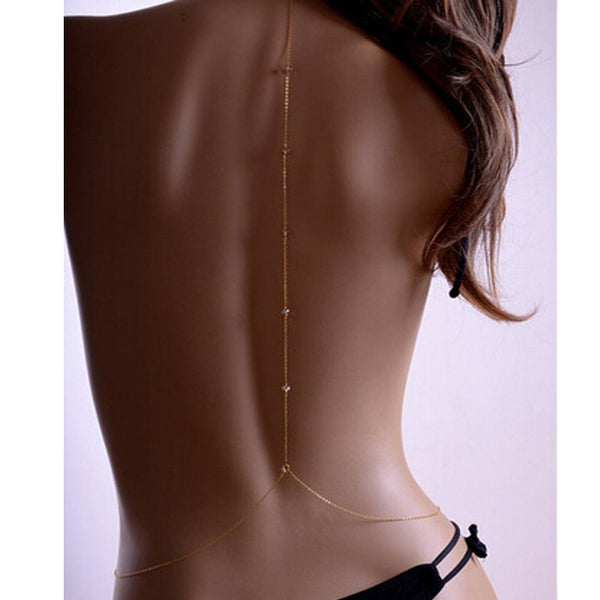 Colar de Corpo Dourado Praia