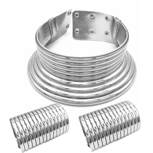 Thick Metal Neck Choker