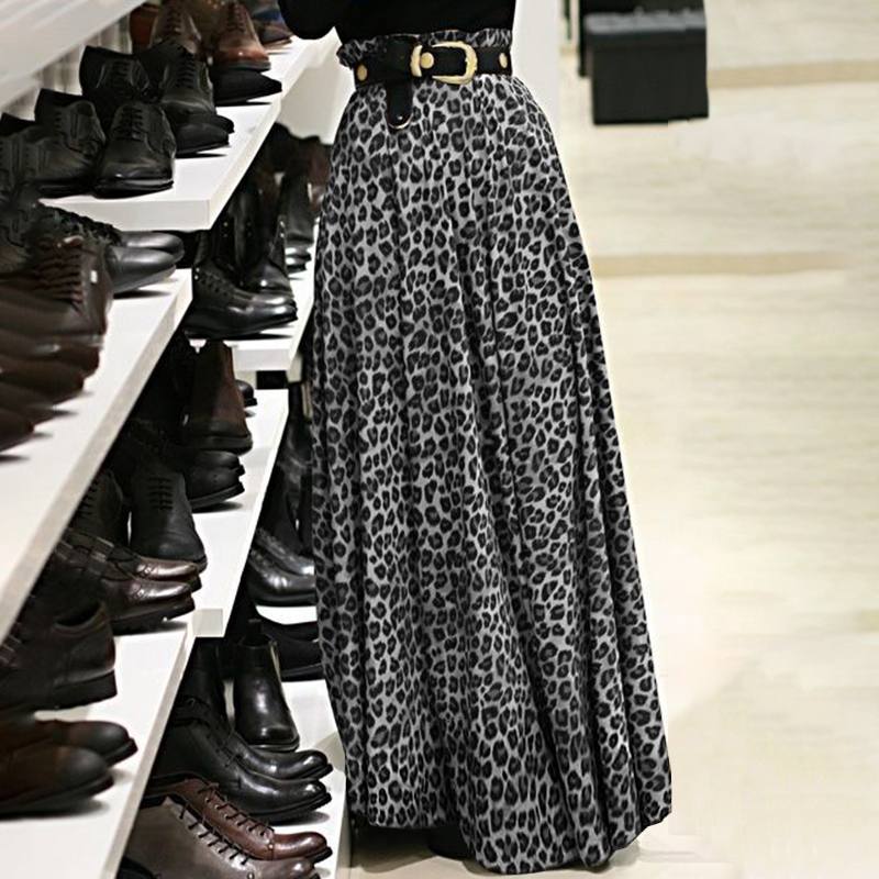 Saia longa Animal Print Onça