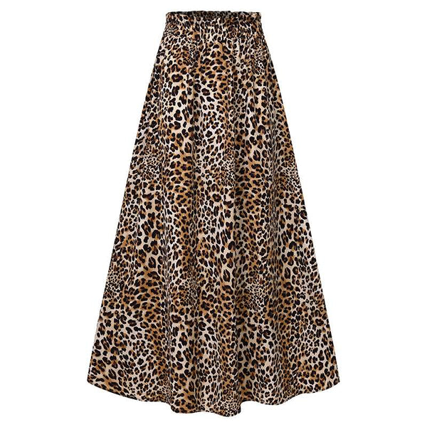 Saia longa Animal Print Onça