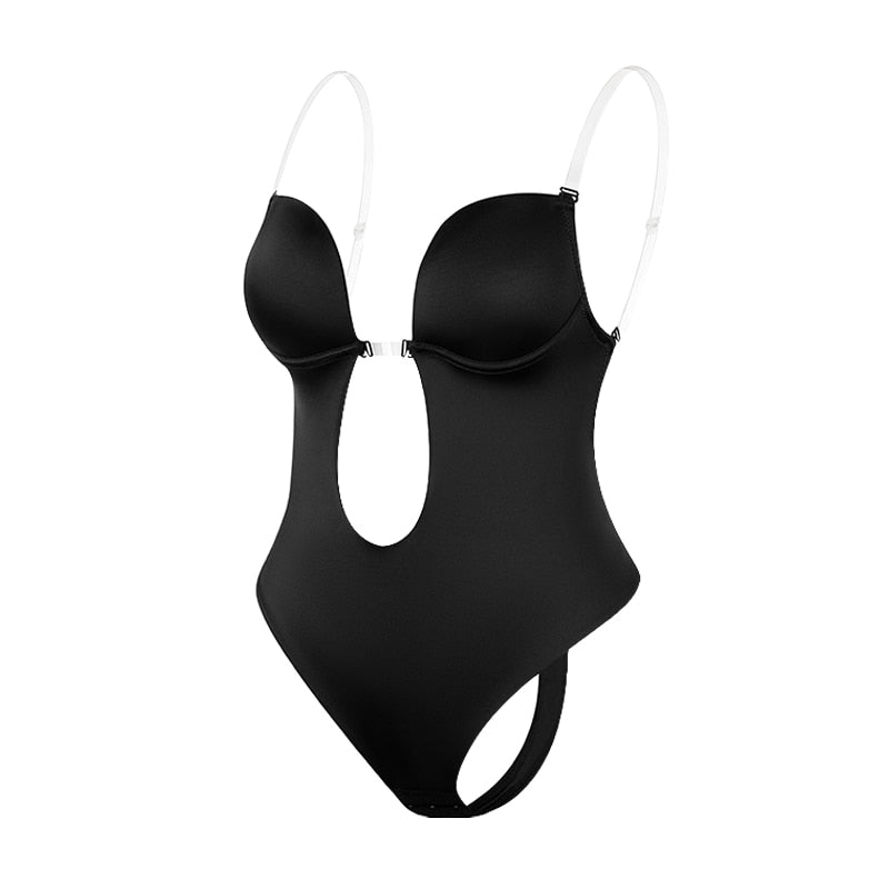Body Shapewear Deep V-Neck Backless Body Shaper