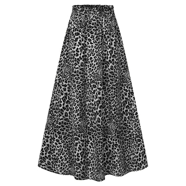 Saia longa Animal Print Onça