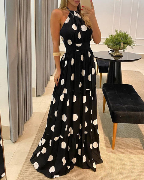 Vestido Longo Frente Única