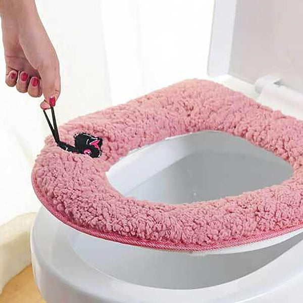 Capa Quente Para Assento De Vaso Sanitário