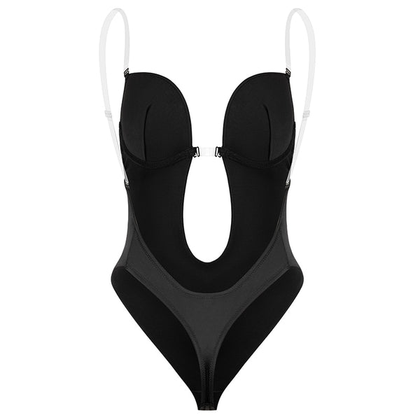 Body Shapewear Deep V-Neck Backless Body Shaper
