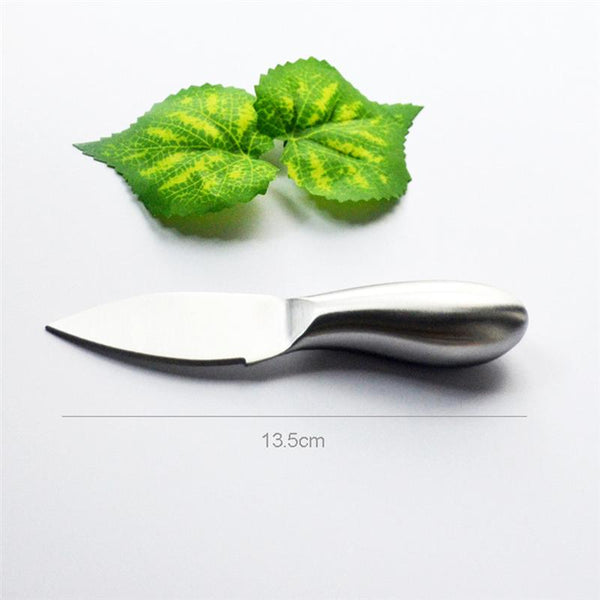 Kit 4 Facas Para Servir Queijo Aço Inox