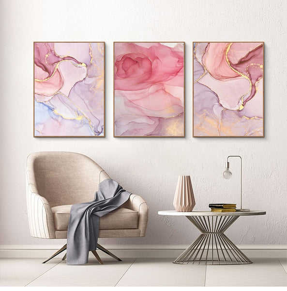 Pintura em Folha Nórdico Canvas