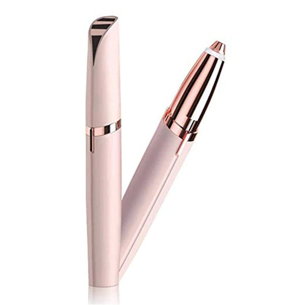 Electric Pen LED Light Painless Eyebrow Hair Removal 
