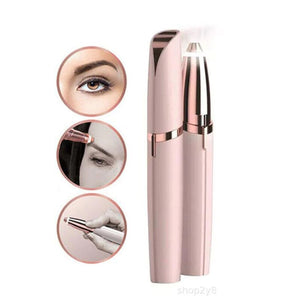 Electric Pen LED Light Painless Eyebrow Hair Removal 