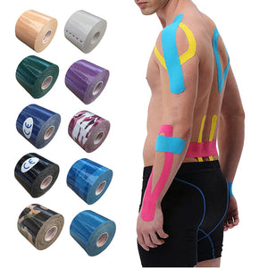 Kit 5 Kinesio Tapes Functional Adhesive Elastic Bandage 