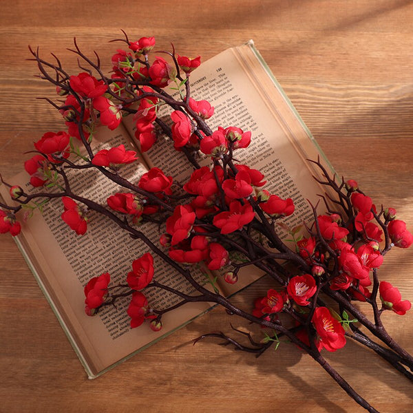 Flores Artificiais de Seda Para Decoração