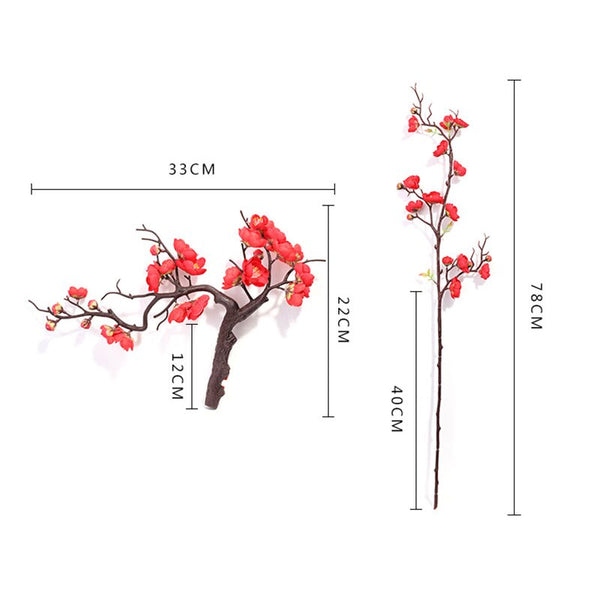 Flores Artificiais de Seda Para Decoração