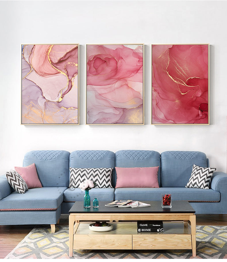 Pintura em Folha Nórdico Canvas