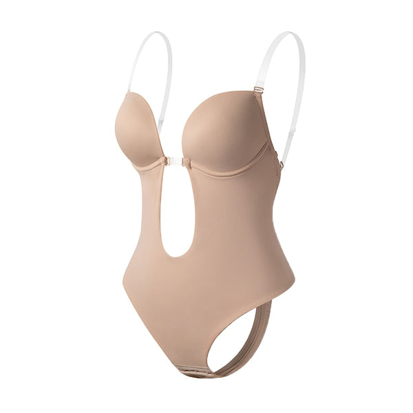 Body Shapewear Deep V-Neck Backless Body Shaper