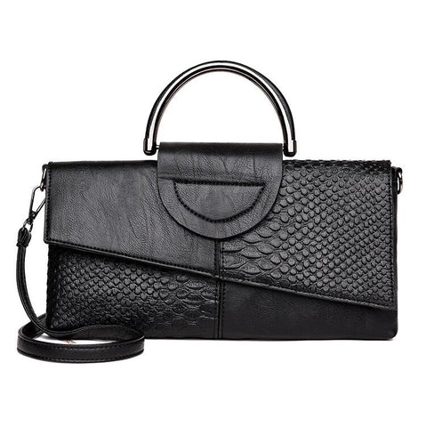 Small Square Leather Bag
