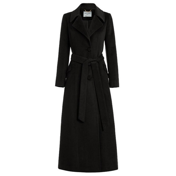 Long Woolen Overcoat