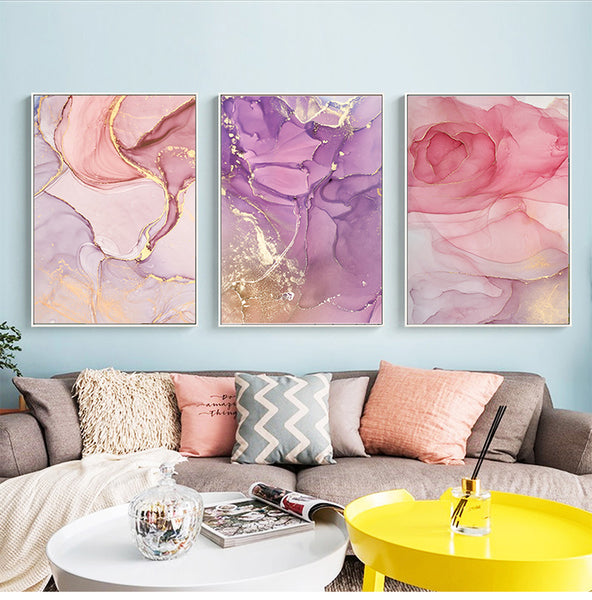Pintura em Folha Nórdico Canvas