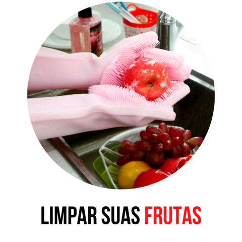 Luva Dois Em Um Limpa E Protege